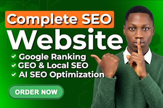 do complete website local ranking SEO, aeo, GEO for website and google ranking