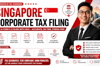 do your singapore corporate tax filing with iras for startups, dormant companies