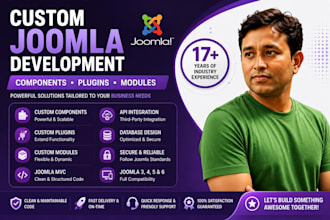 develop custom joomla component, plugin or module