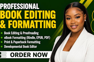 do book editing and formatting, paperback formatting, developmental book editor