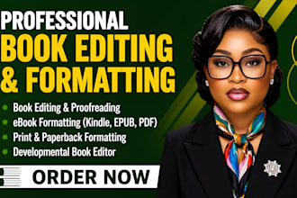 do book editing and formatting, paperback formatting, developmental book editor