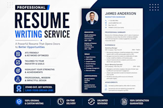 design a professional ats friendly CV resume