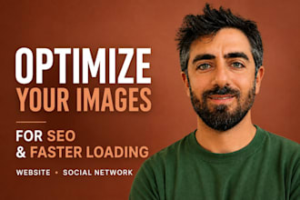optimize images for SEO and faster website loading