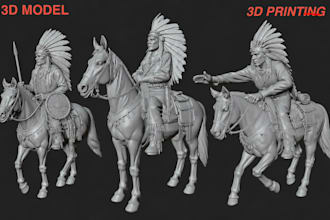 sculpt any custom miniature or character for 3d printing