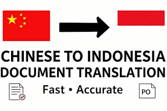 translate chinese mandarin to indonesian fast and accurate