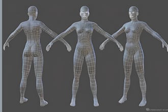 create 3d custom avatar in  bento  rigging second life avatar  character