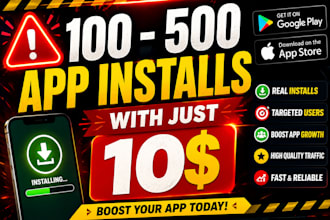 do android mobile app promotion, game promotion, app install