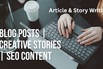 write engaging articles, blog posts, and creative stories