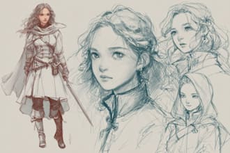 be your digital sketch artist