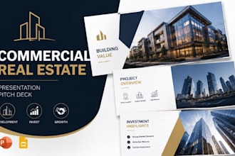 commercial real estate presentation, property development pitch deck
