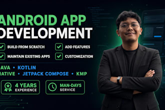 develop or fix your kotlin android app