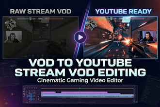 turn your stream vod into an engaging youtube video