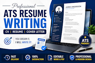 create a professional CV and resume