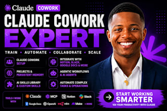 claude cowork ai agent claude consultant claude trainer claude setup claude code
