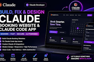 build claude booking website fix claude code app claude developer claude design