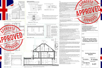 loft conversion plan and regulation drawings UK building house extension mep adu
