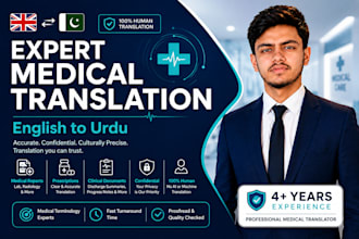 do english to urdu medical translation
