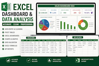 excel sales dashboard with dynamic setup data