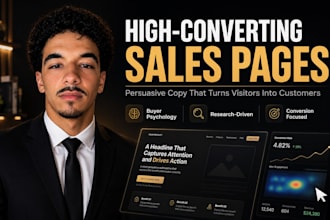 write a high converting ecommerce sales page