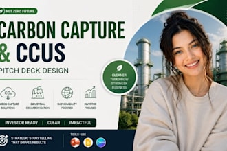 carbon capture presentation, ccus pitch deck, net zero investor presentation pro