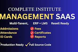 build a complete multi tenant school management saas in nextjs and mongodb