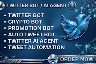 do custom twitter bot tweet automation ai agent open ai chatgpt api