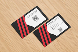 design a modern professional business card design