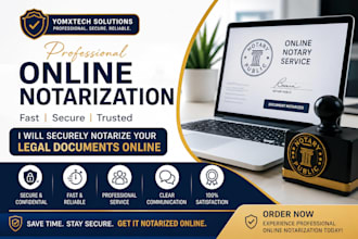 provide secure online notarization your legal documents