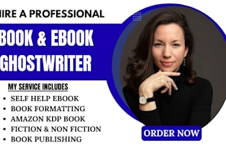 ghostwrite your christian book, self help ebook, memoir, and nonfiction