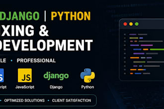 fix react, javascript, typescript, and django bugs fast