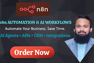 build n8n automation, n8n ai agent and ai automation