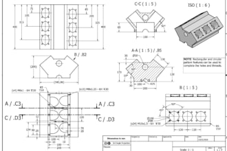 create cad designs and drawings