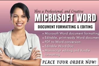 microsoft word document formatting kdp kindle ebook ms word edit document design