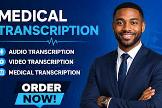 do accurate medical transcription, audio transcription, and video transcr