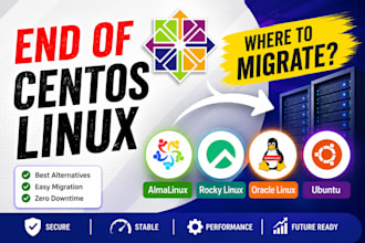 upgrade the centos 7 server to almalinux 8 or 9