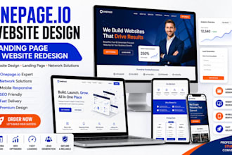 do onepage io landing page redesign onepage io website network solution website