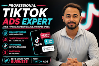 setup and manage tiktok ads campaign