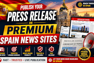 publish your press release on premium spain news websites