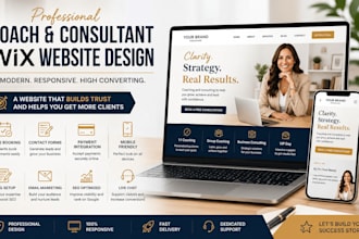 design wix online course creator website wix coaching website consultant sites