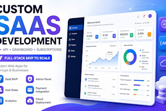 build a custom saas web application with ai and API integrations