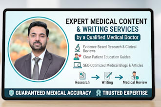 write patient education leaflets and clear health guides