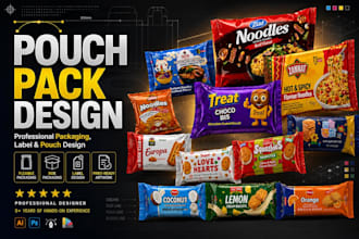 design packaging and labels with print ready files