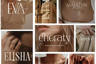 design modern and aesthetic cosmetic, beauty and skin care logo