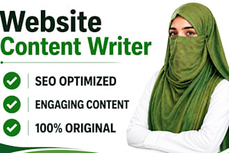 write SEO website content that converts