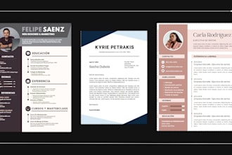 crearé un currículum vitae profesional y compatible con ats