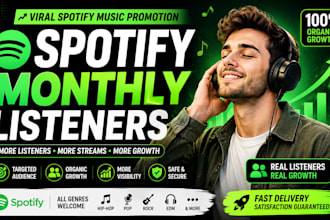 do viral spotify music promotion, spotify follower