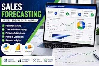 forecast sales using machine learning and time series analysis