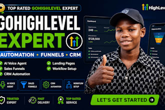 build gohighlevel workflows automation gohighlevel crm landing page expert