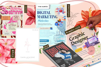 do aesthetic posters for all events