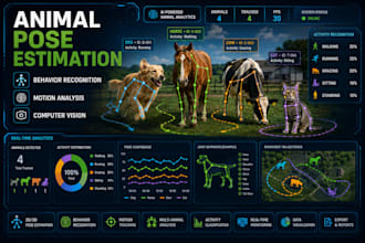 build animal pose estimation, behavior recognition and motion tracking